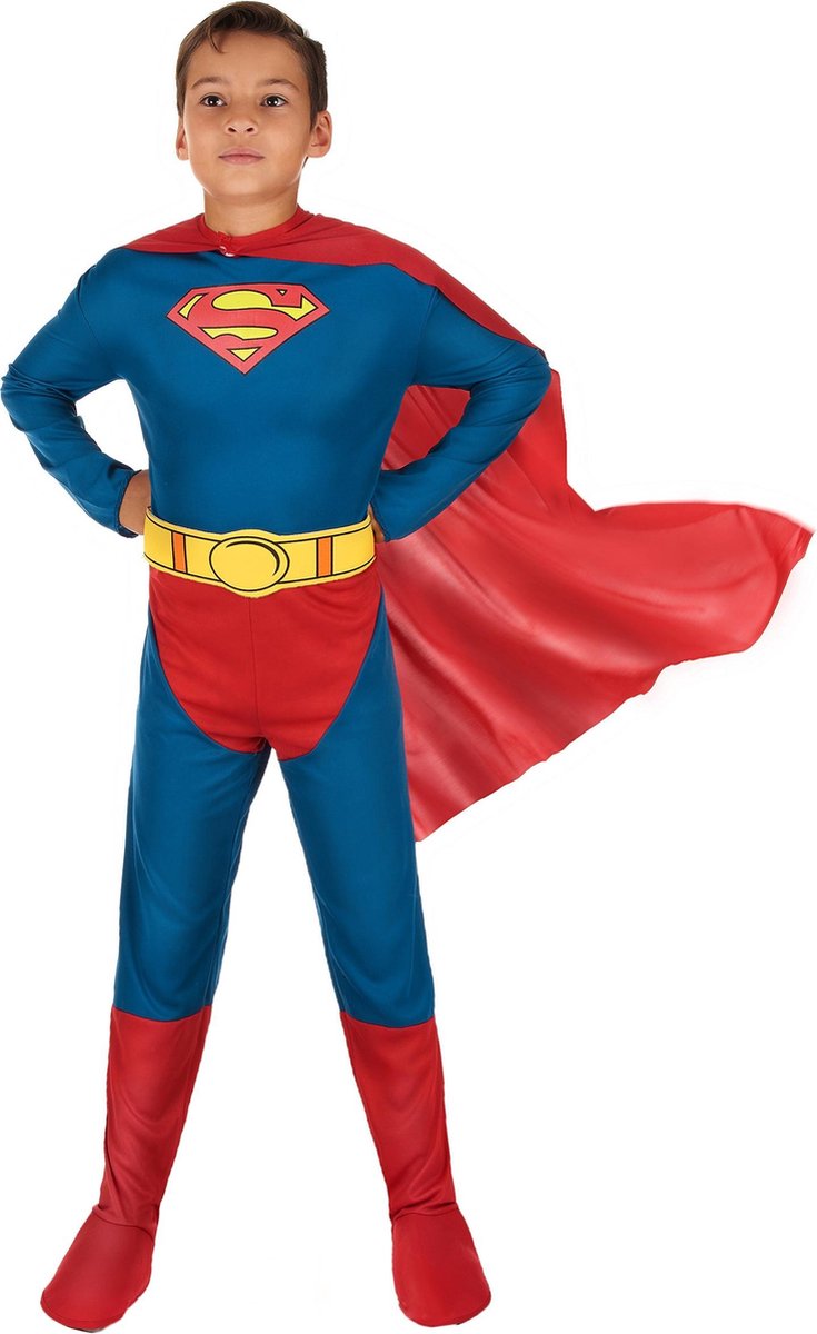 Vegaoo Superman™ Kostüm für Jungen – Fasching – 116 122