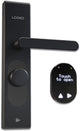 Loqed Touch Smart Lock – Smartes Türschloss – mit Smart-Home-Integration – Bridge, Zylindercode-Zugang – Schwarz