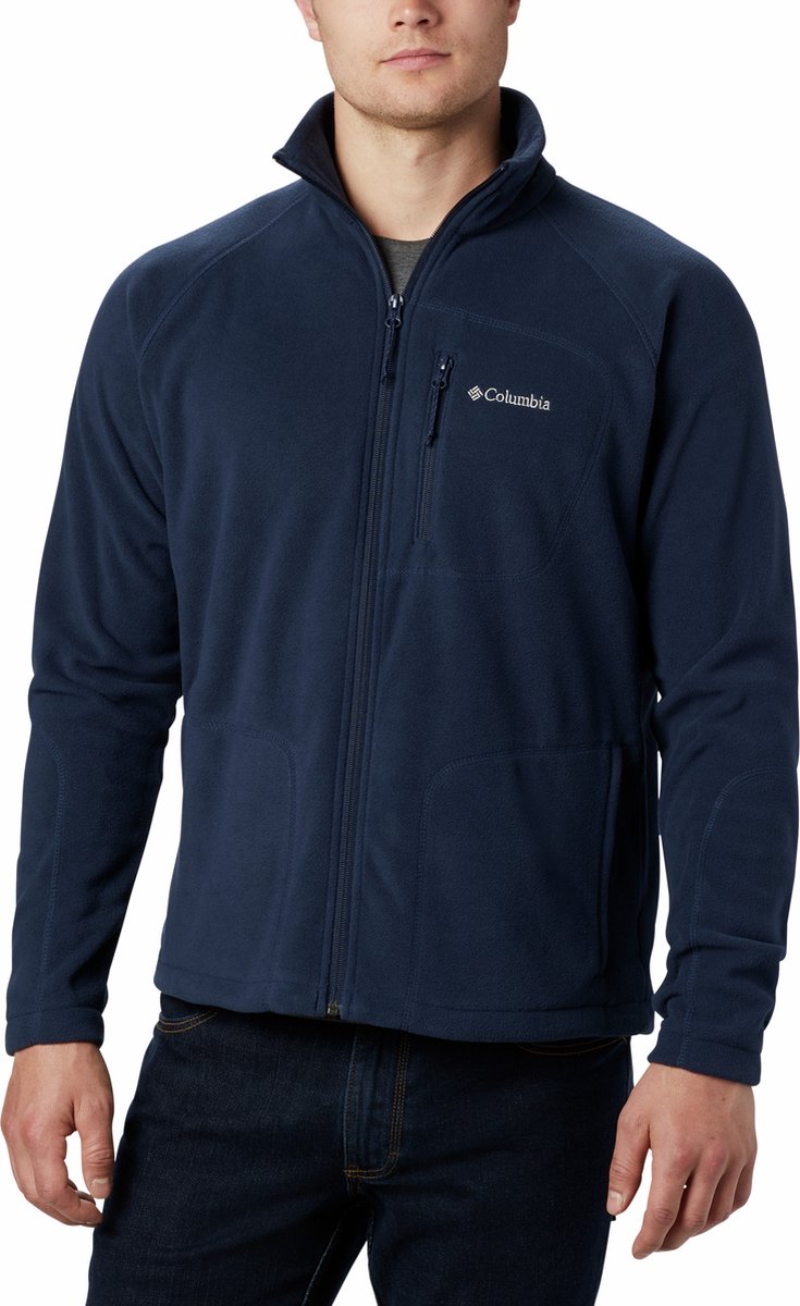 Columbia Fast Trek™ II Fleecepullover mit durchgehendem Reißverschluss – Fleecepullover mit durchgehendem Reißverschluss – Fleecejacke Herren – Blau – Größe XXL