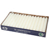 Creativ Company Candles, H: 20 cm, D 23 mm, weiß, 30 Stück 1 Box