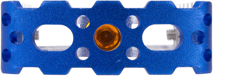 Mutige Plattform Pedalblau