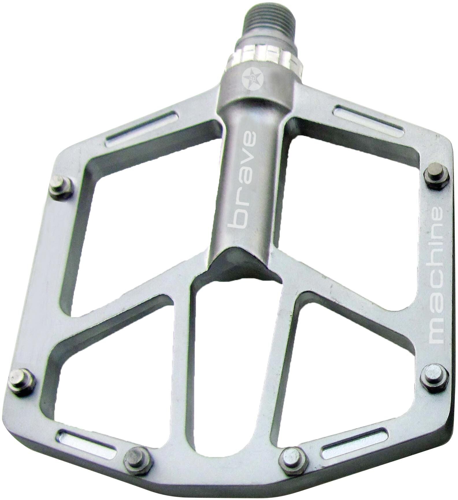 Mutige Plattform Pedal Superdhin Silber