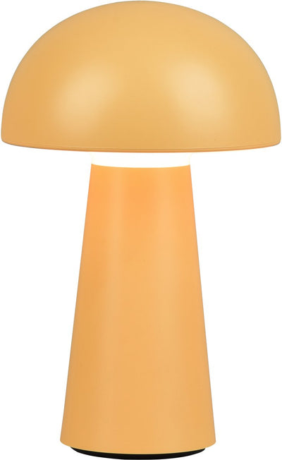 Rl lebe dein Licht Reality Lennon - Tischlampe - Gelb - inkl. 1x SMD 2W - wiederaufladbar - Außenlampe - dimmbar - Außenbeleuchtung - IP44