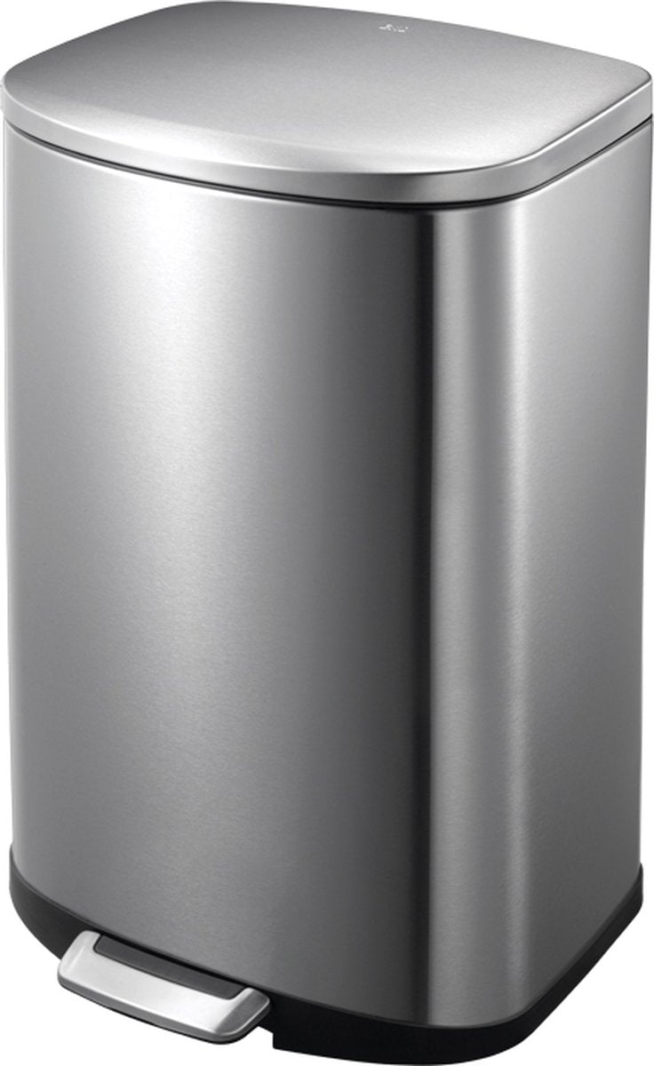 Eko Eko Pedal Bin della 50 l Matte Silber -gelöscht