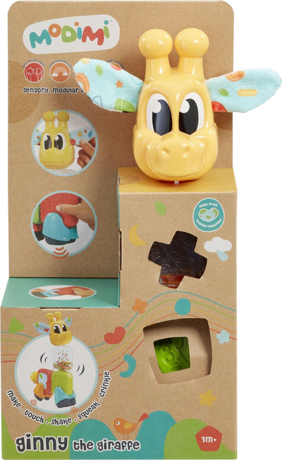 Goliath Modimi Giraffe - Spielfigur - Lernspielzeug für Babys für Kinder ab 3 Monaten
