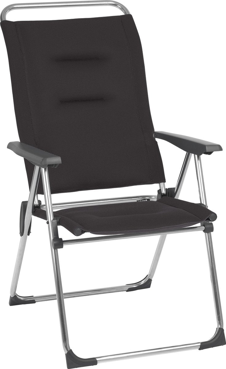 Lafuma Alu Cham Air Comfort – Campingstuhl – verstellbar – klappbar – Acier