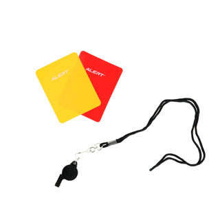 Alert Alert Sport Referee Pfeife mit Karten