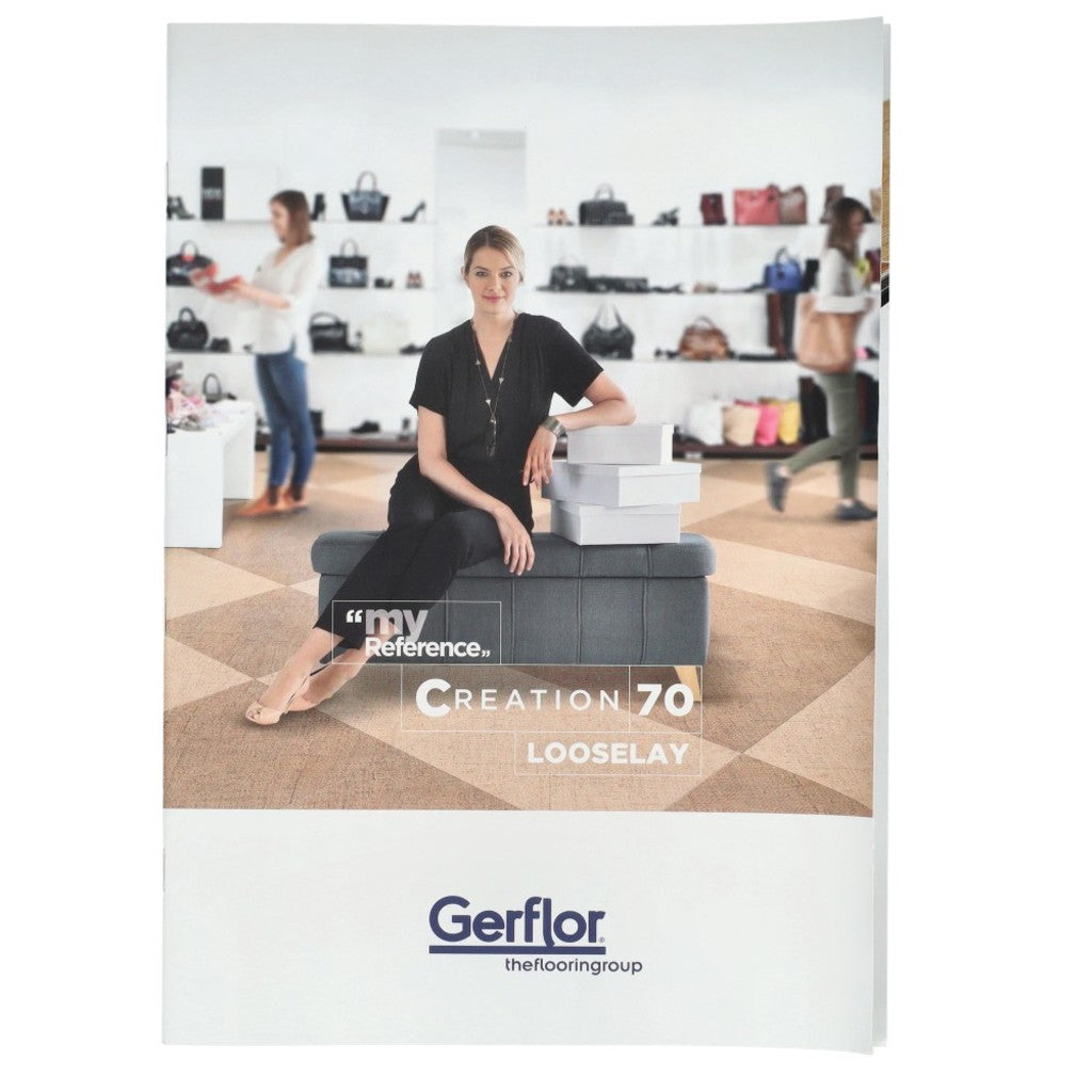 Markenlose Broschüre Gerflor 2024