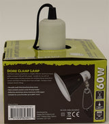 Komodo Black Dome Clamp Lampe Lampe - afbeelding 2