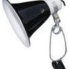 Komodo Black Dome Clamp Lampe Lampe