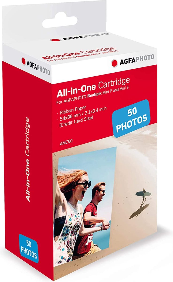 Agfaphoto amc50 Fotopapier für Fotodrucker 1 Stück(e)