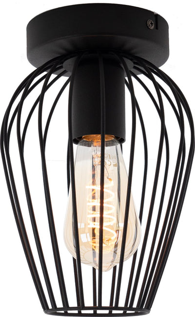 Eglo Newtown Deckenleuchte - e27 - ø 16 cm - schwarz