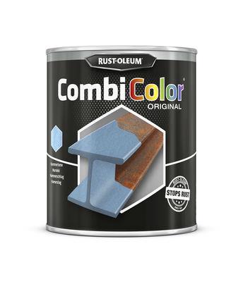 Rust-Oleum Combicolor Metallfarbe Dunkelgrau Hammerschlag 0,75Ltr