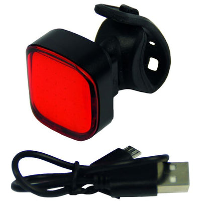 UrbanProof Hochleistungs-Rücklicht rot USB