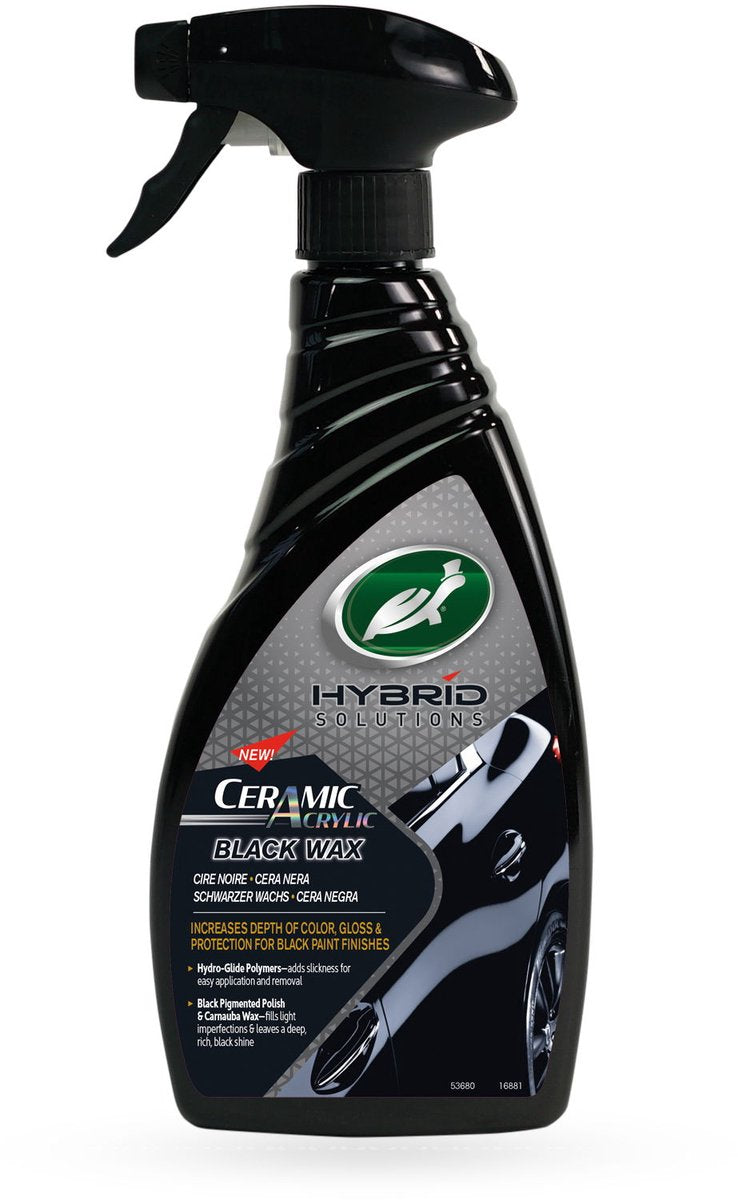 Turtle Wax Hybrid Solutions Keramik-Acryl-Schwarzwachs – Autowachs – Autoreinigungsprodukte – 500 ml