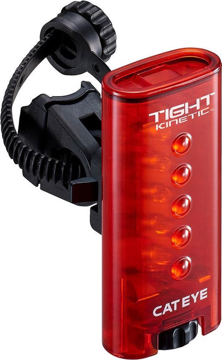 Cateye LD180k Rücklicht – Tight Kinetic – LED – Schwarz