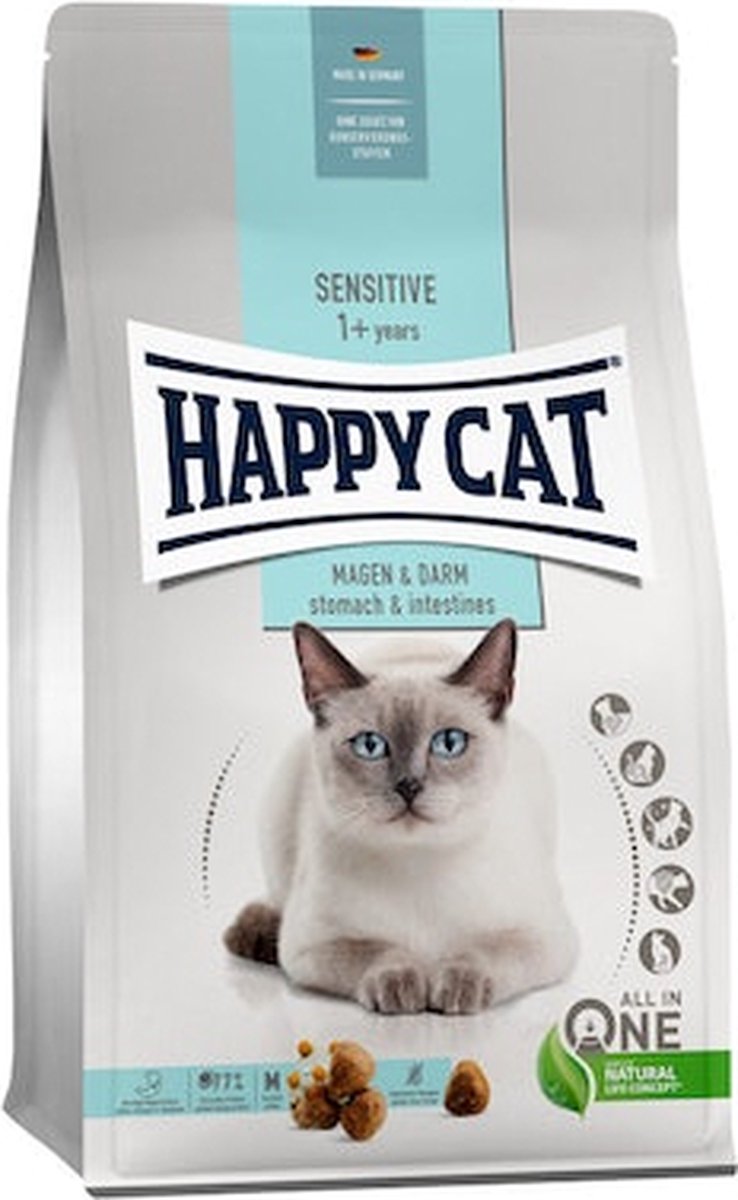 Happy Cat Care Magen- und Darmfutter für Katzen – 4 kg