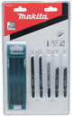 Makita b-44410 10-teiliges Stichsägeblatt-Set – Holz, Metall