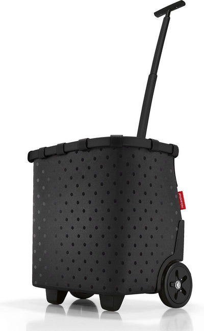 Reisenthel Carrycruiser Einkaufstrolley – 40 l – Gestell glänzend Punkte schwarz