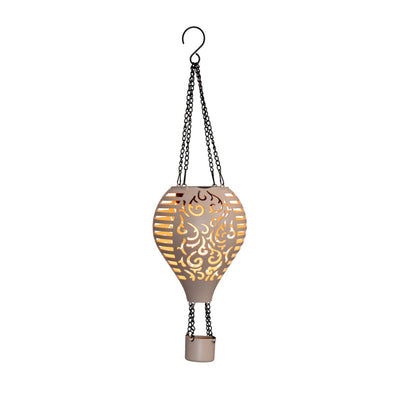 Annas Sammlung LED-Solar-Heißluftballon Sand 12,7 x 38 cm
