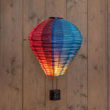 Anna's Collection LED-Solar-Heißluftballon mit Flammeneffekt, 29 x 58 cm - afbeelding 2