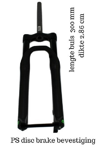 Federgabel 27,5 Zoll ATB MTB 1 1 8 Zoll mattschwarz