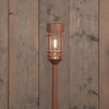 Anna's Collection LED-Solarfackel Metall Terra 7x48cm