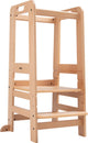 Hauck Learn n Explore – Lernturm – Trittstein – FSC®-Mix-zertifiziertes Buchenholz – naturbelassen