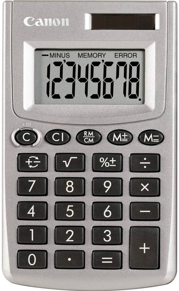 Canon LS-270L Taschenrechner silber Anzahl der Anzeigepositionen: 8 solarbetrieben, batteriebetrieben (B x H x T)