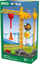 Brio leuchtender Baukran – Holzspielzeug für 3+ Jahre – 33835