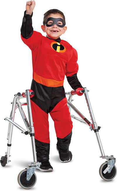 Disguise Disney Pixar – Die Unglaublichen 2, adaptives Dash-Kostüm, Größe S (5–6 Jahre), Jungen