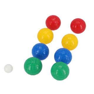 Alarm Alarm Jeu de Boules mit 8 Plastikkugeln Set Set mit 8 Plastikkugeln