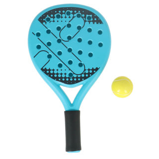 Padelset, 2 Schläger mit Ball