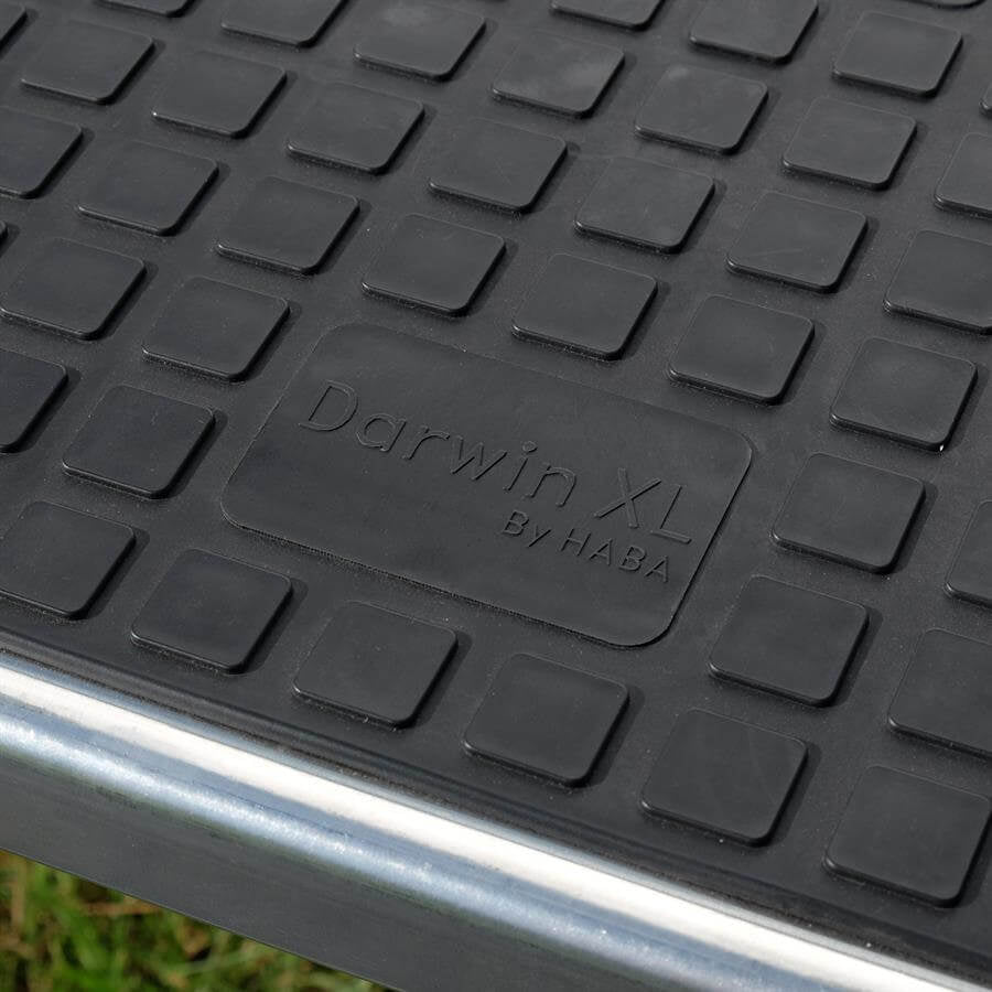 Darwin XL Aluminium-Doppelstufe mit extra breiten Stufen