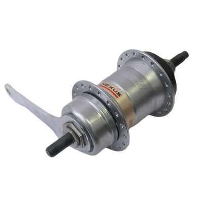 Shimano Getriebenabe 3 Gang Nexus DX SG-3C41 120 168 36 C-Brake silber