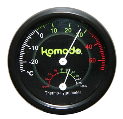 Komodo -Thermometer -Hygrometer -Analogon