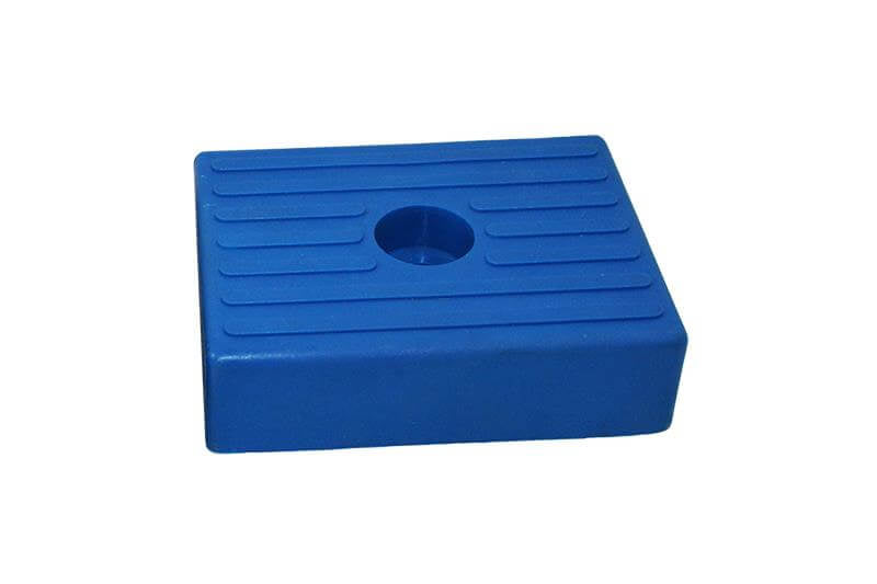 Polyurethan-Bootsanhängerkissen 130x100mm blau