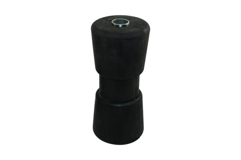 Kielrollengummi 190x85mm schwarz