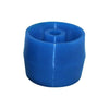 Bilgenroll-Bootsanhänger aus Polyurethan, 115 x 86 mm, blau