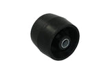 Gummi-Bilgenroller-Bootsanhänger 115x86mm schwarz - afbeelding 1