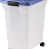 Lagerbehälter luftdicht transparent blau