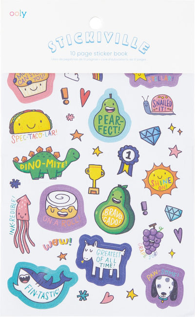 Ooly Stickiville Sticker Buchbelohnungen