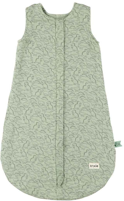 Trixie Babyschlafsack ohne Ärmel 70 cm – gewagte Dino-grüne Baumwolle.