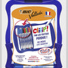 BIC Velleda Whiteboard mit 8 Markierungen