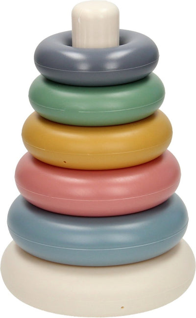 Cavallino Toys Stapelringe Pastellfarben, 7dlg.