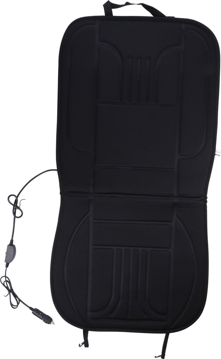 Dunlop All Ride Autositz-Heizkissen – an 12-V-Anschluss – schwarz – passt in jedes Auto