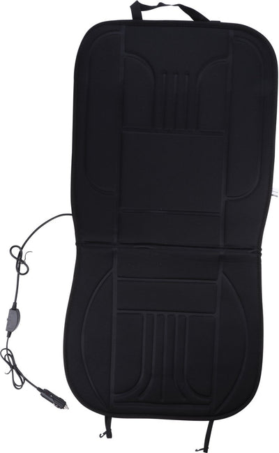 Dunlop All Ride Autositz-Heizkissen – an 12-V-Anschluss – schwarz – passt in jedes Auto