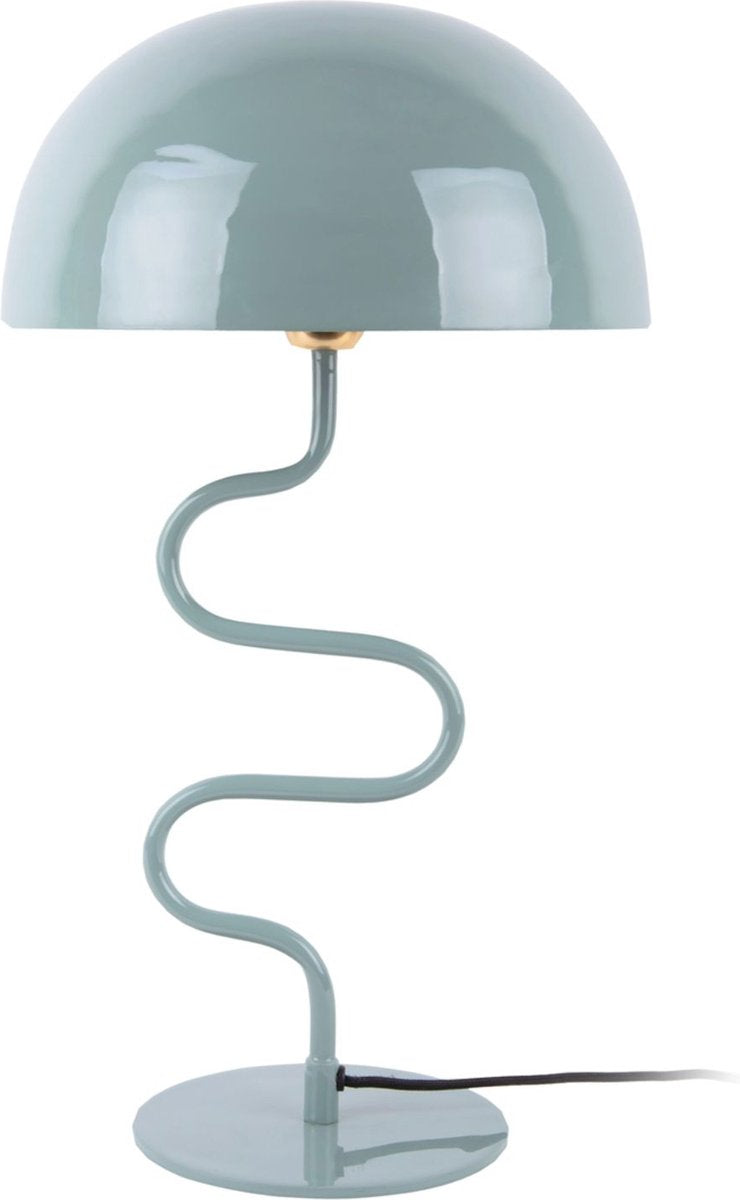Leitmotiv Tischleuchte Twist - Blau - 31x31x54cm - modern