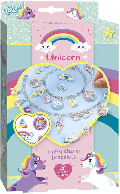 Totum Unicorn Puffy Charm Armbänder