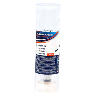 Alarm Sport Badminton Shuttles White 6 Teile